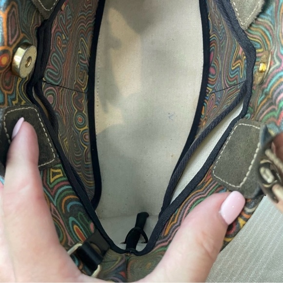 Dooney & Bourke Graffitti Shoulder Bag with Crossbody Strap - Picture 7 of 8